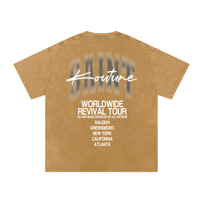 Saint Revival Acid Wash Oversize T-Shirt