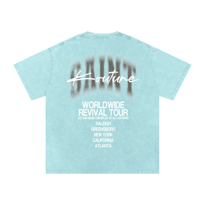 Saint Revival Acid Wash Oversize T-Shirt