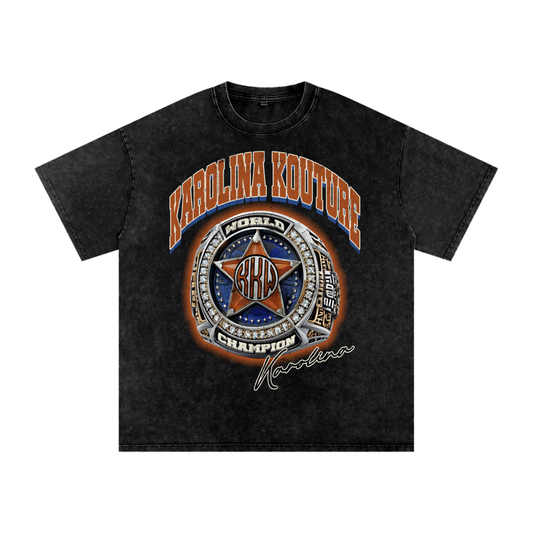 Acid Wash Oversize T-Shirt - 250 GSM