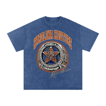 Karolina Kouture Champion Acid Wash Oversize T-Shirt