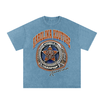 Karolina Kouture Champion Acid Wash Oversize T-Shirt