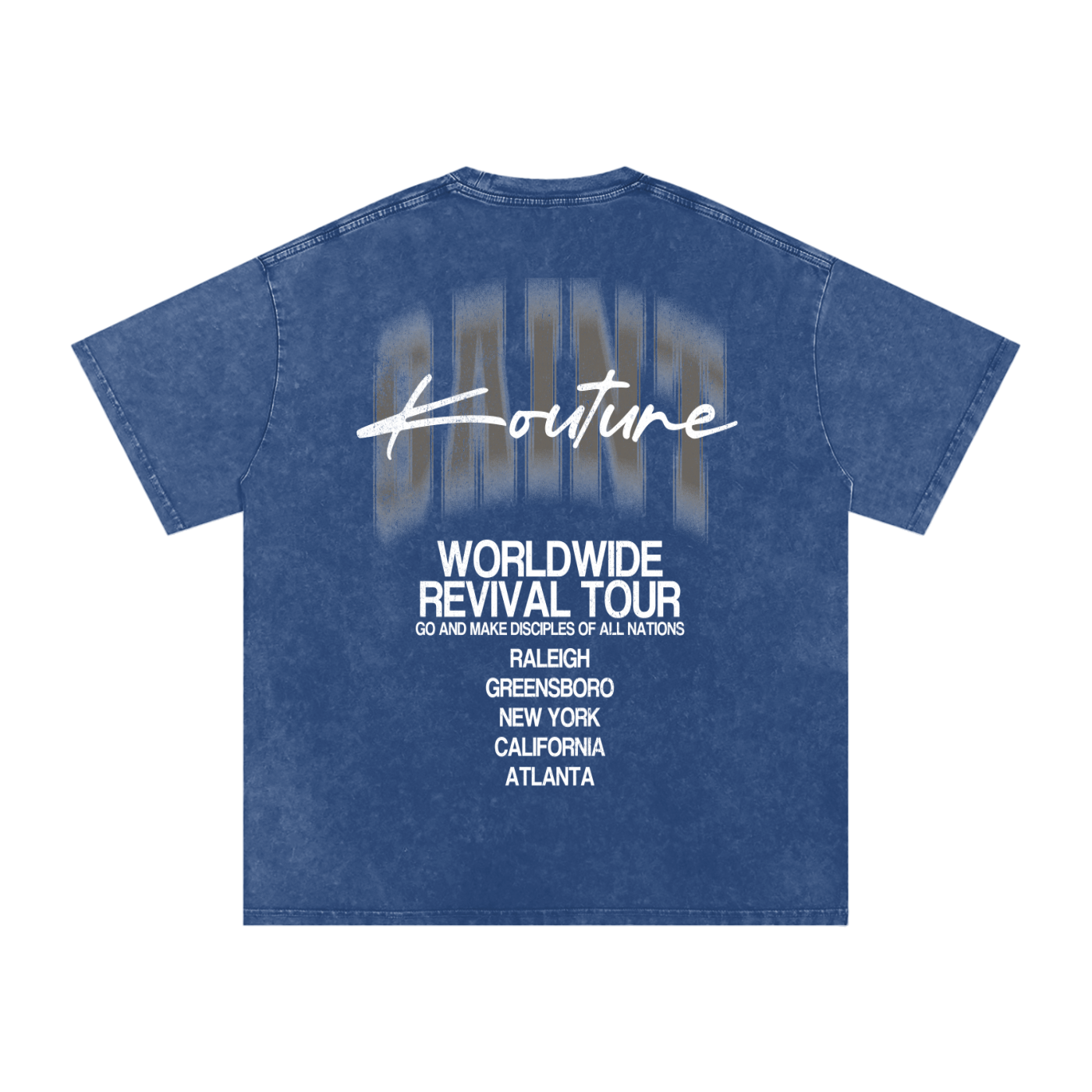 Saint Revival Acid Wash Oversize T-Shirt