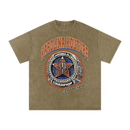 Karolina Kouture Champion Acid Wash Oversize T-Shirt