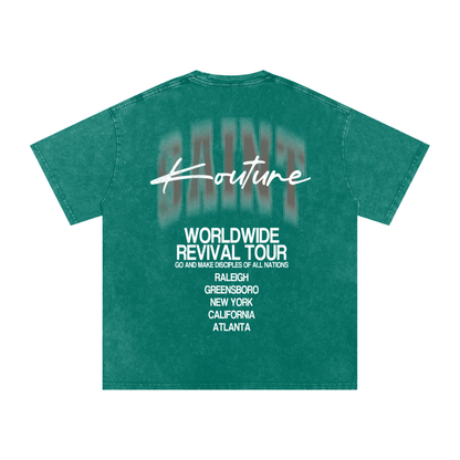 Saint Revival Acid Wash Oversize T-Shirt