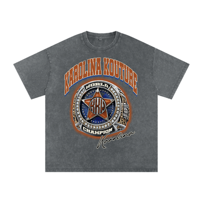 Karolina Kouture Champion Acid Wash Oversize T-Shirt